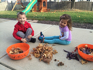 Fall Sensory Bins