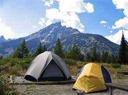 Tent camping