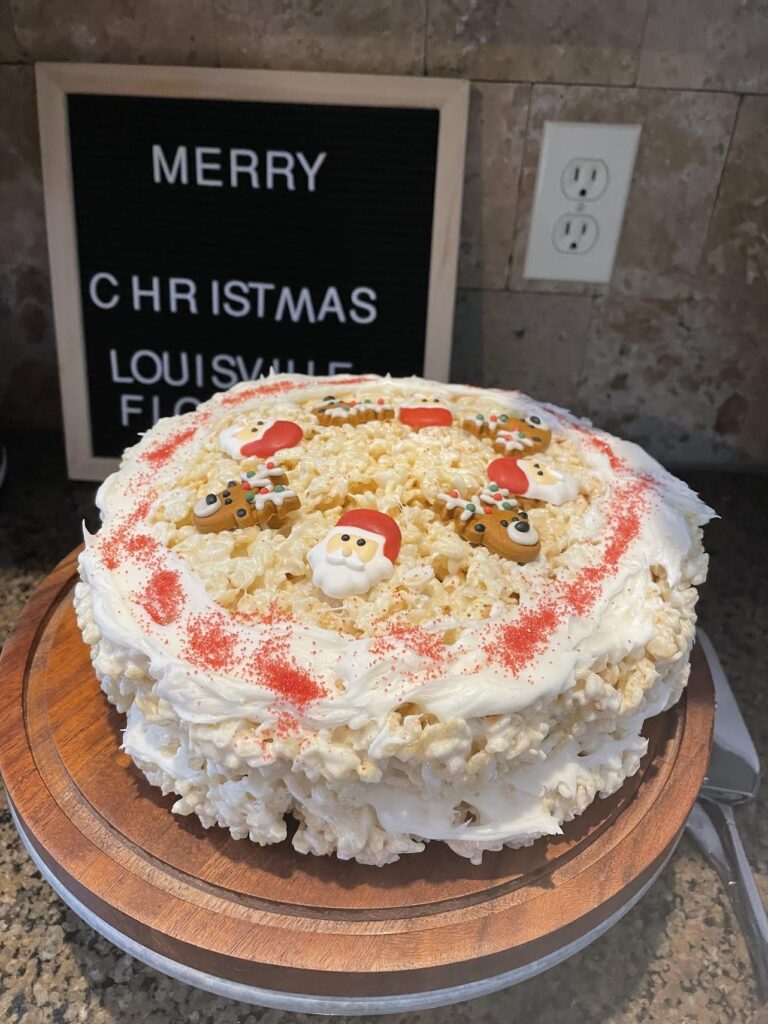 Rice Krispies(R) Christmas Cake